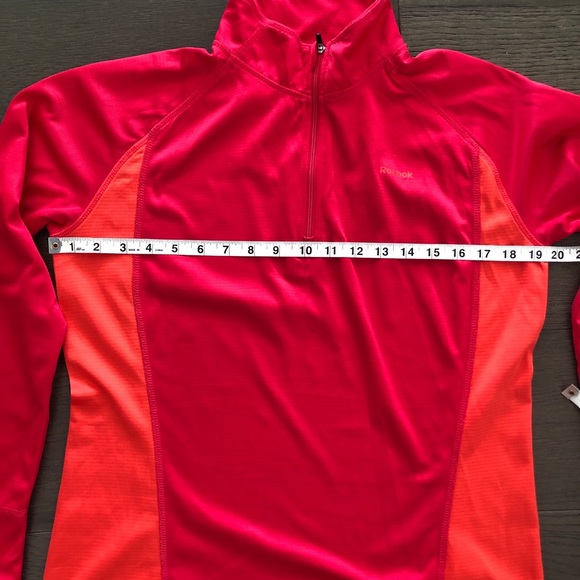 Women’s Reebok pink orange Active Top sz L - Picture 5 of 7